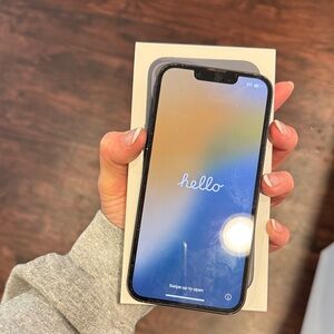 Apple iPhone - Silver and Black